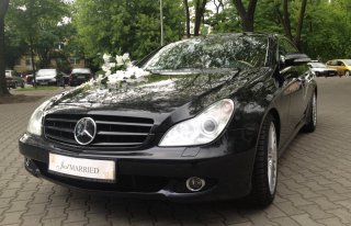 MERCEDES CLS - ŚLUB, CHRZCINY, PRZYJĘCIA - WYNAJEM Warszawa