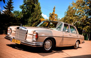 Auto do ślubu zabytkowy Mercedes W108  Szczecin