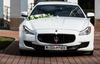 Bentley, Maserati, Jaguar, Phantom - Najlepsze auta do ślubu na rynku  Katowice