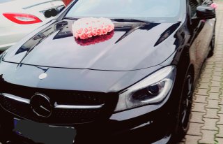 Przepiękny czarny Mercedes do ślubu AMG❤👰‍♀️🤵‍♂️  Poznań
