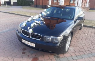 Limuzyna BMW 7 do ślubu Wysokie Mazowieckie