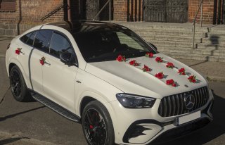 Auto do Ślubu Samochód na Wesele Mercedes GLE Coupe AMG GDAŃSK GDYNIA Gdańsk