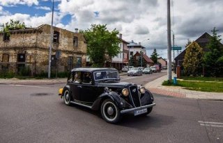 Auta do ślubu, Stylowy Austin Six z 1936r. Oraz komfortowe Mitsubishi. Białystok