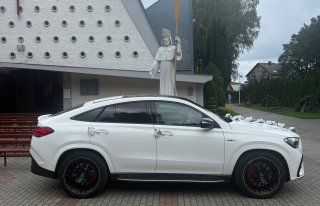 Auto do Ślubu Samochód na Wesele Mercedes GLE Coupe AMG  Gdańsk