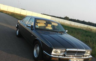Auto do ślubu Jaguar Daimler Nowogard
