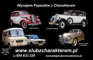 SLUB Z CHARAKTEREM - Łódź, Wiśniowa Góra Łódź