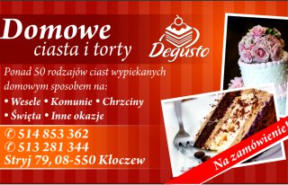DEGUSTO domowe ciasta Żelechów