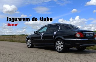 Jaguar samochód do ślubu Leszno