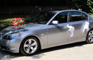 BMW serii 5 - szary metalik Luksus i Elegancja Gliwice