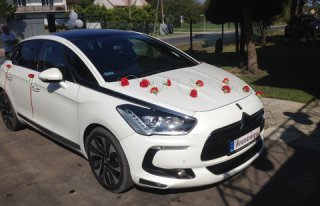 Samochód do ślubu, auto na wesele - Citroen DS5 biała perła  Jerzmanowice
