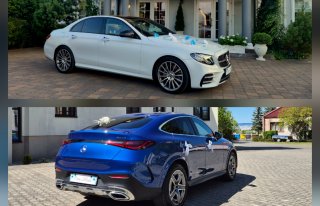 Mercedes biały kameleon lub GLC Coupe Łódź