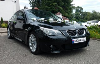 Auto do ślubu na wesele BMW 5 M-pakiet Wieluń, Działoszyn, Pajęczno  Działoszyn